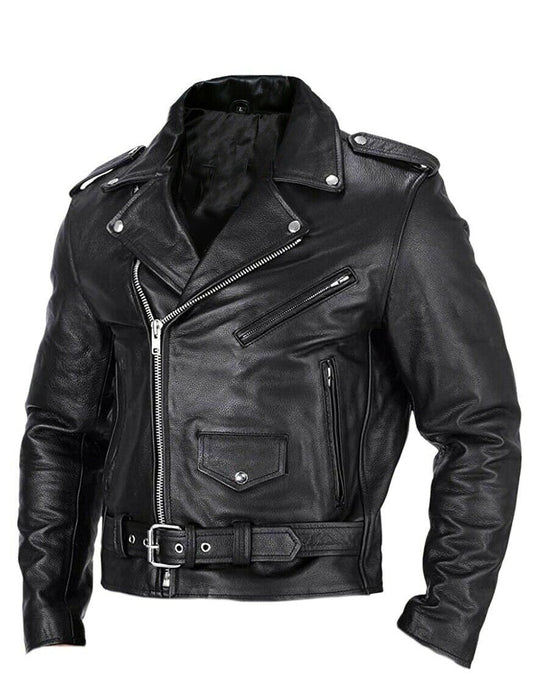 Chaquetón Motero Ajustable Hombre - Vestiria