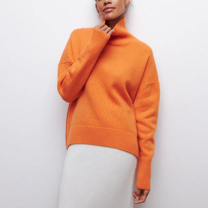 Jerséis cuello alto mujer elegante