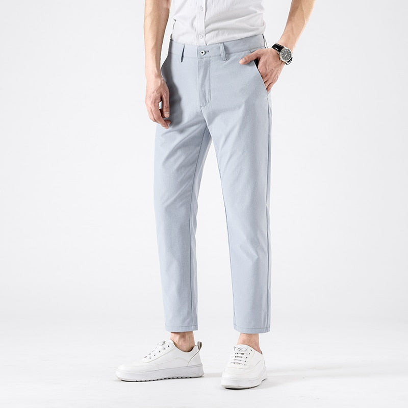 Pantalones Elásticos de Vestir Modernos