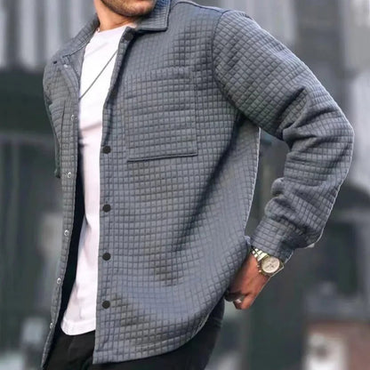 Chaquetilla Hombre Moda Botones Clásica