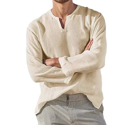 Camisa Hombre Manga Larga Aireada