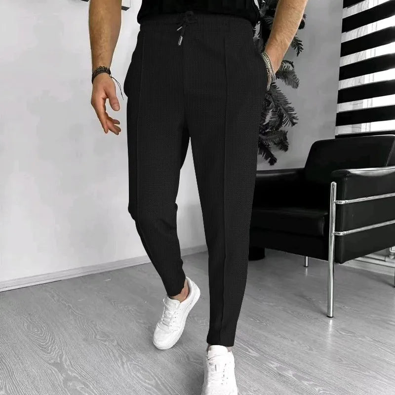 Pantalones Informales Comodidad Masculina - Vestiria