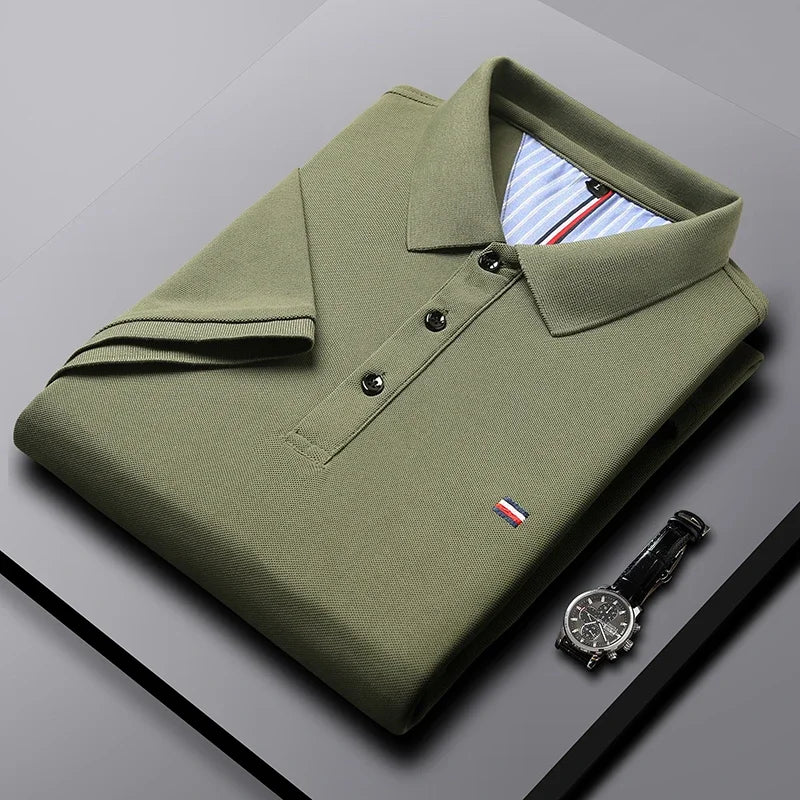Polo Hombre Clásico Cuello Redondo