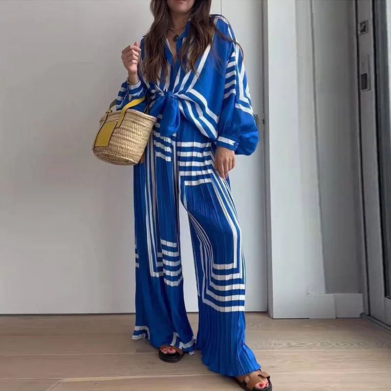 Dianora Conjunto Étnico Azul Marino