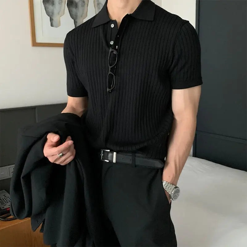 Camisa Hombre Manga Corta Clásica