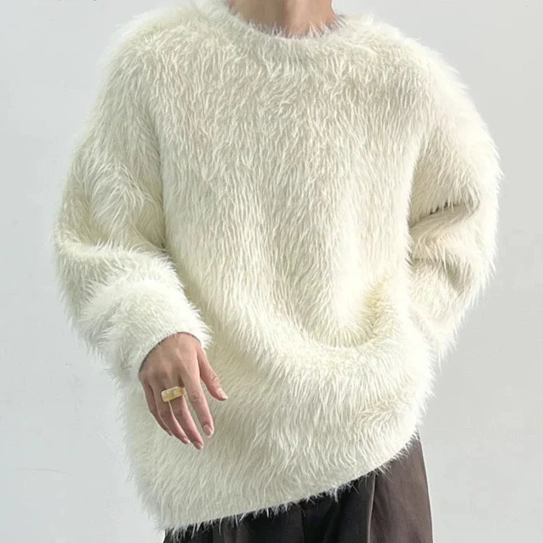 Jersey de punto hombre elegante básico