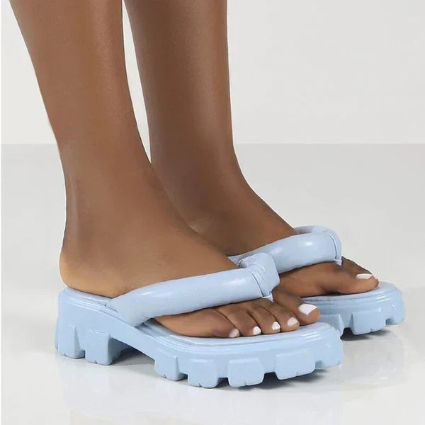Sandalias de playa de suela alta