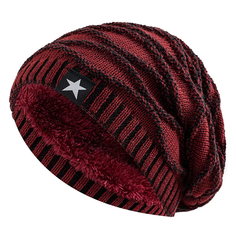 Gorro Pelo Largo Abrazable Cálido