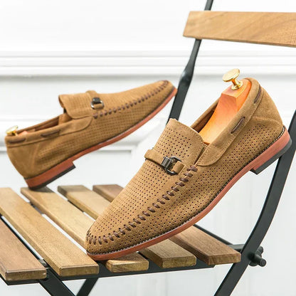 Zapatos Hombre Cuero de Lujo