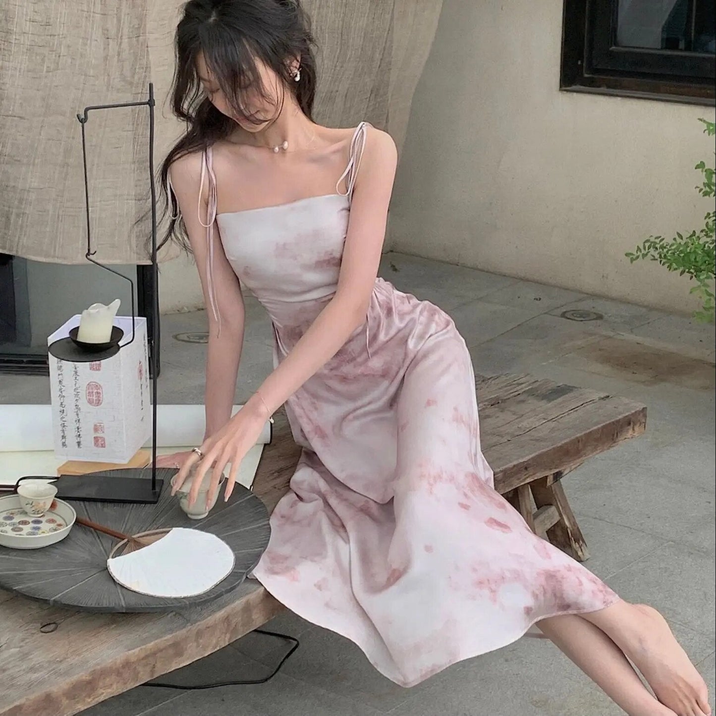 Vestidos de Noche Satén Elegantes Mujer
