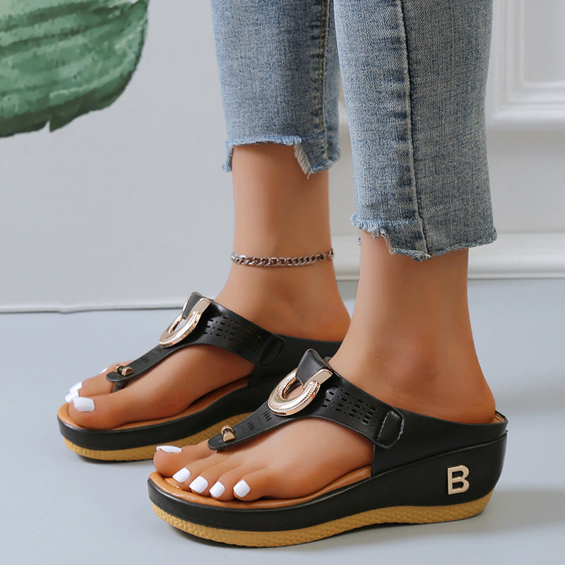 Chanclas de Cuña Coloridas y Comodas