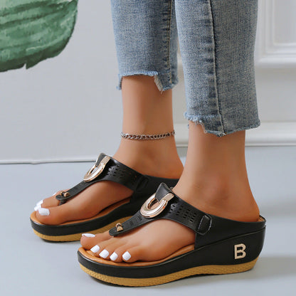 Chanclas de Cuña Coloridas y Comodas