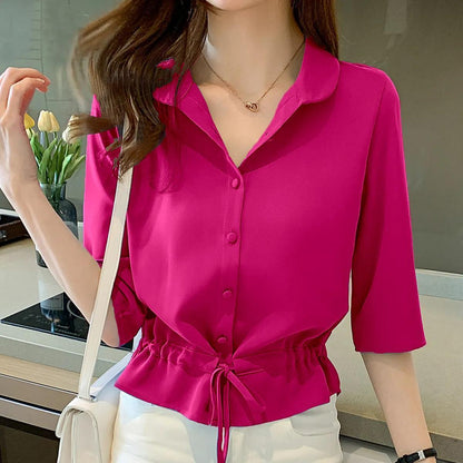 Blusa Polo Femenina Elegante