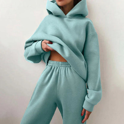 Sudadera y Pantalones de Chándal Cómodos de Algodón