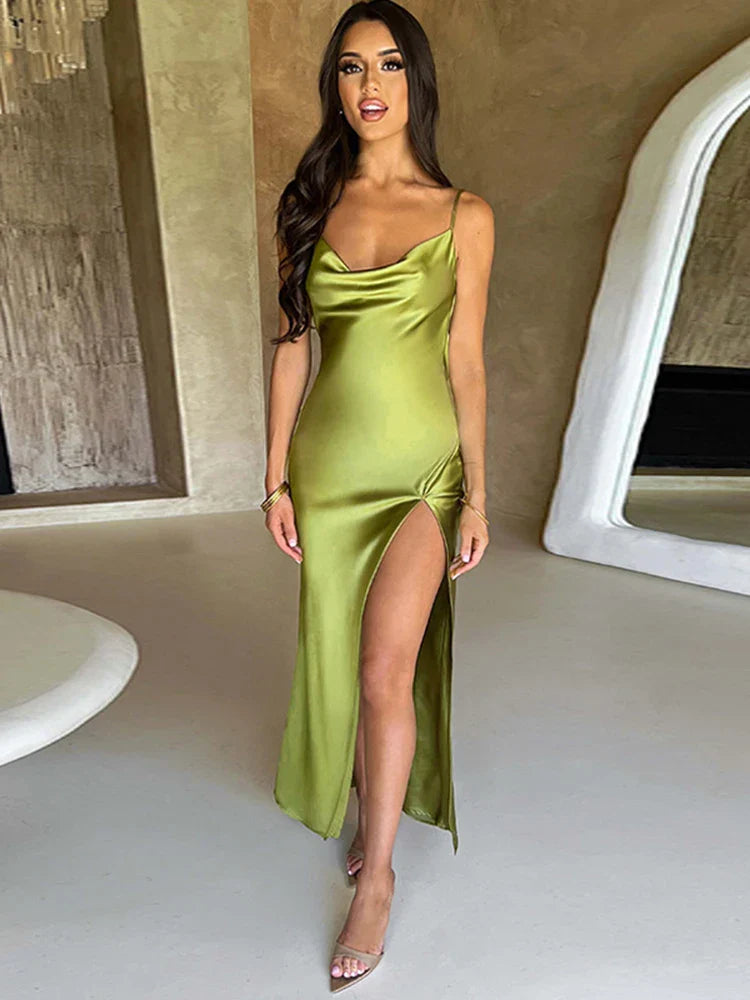 Blusa Satín Fluida Elegante