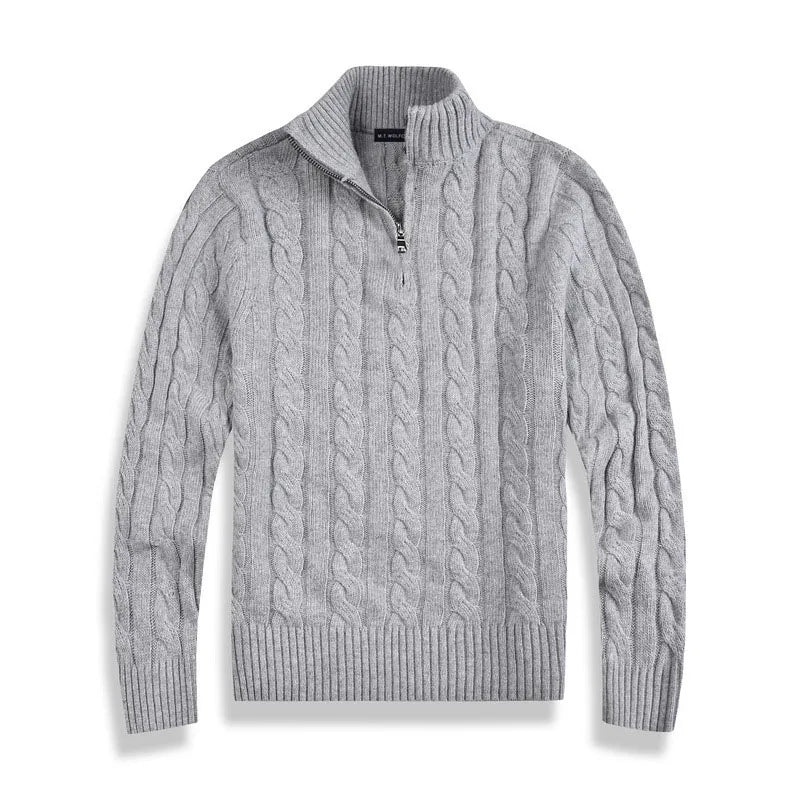 Chaqueta Hombre Trenzado Moda Urbana