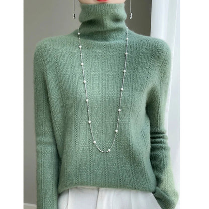 Jerséis Mujer Cuello Alto Cálidos