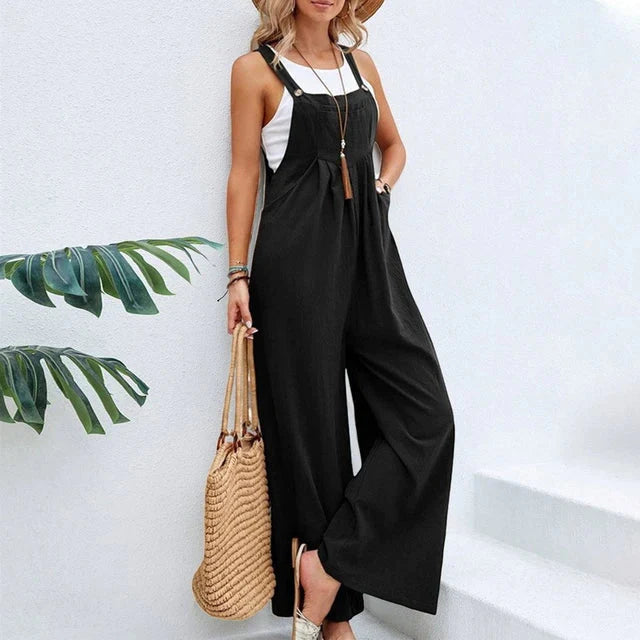 Vestido Mono Amplio sin Mangas