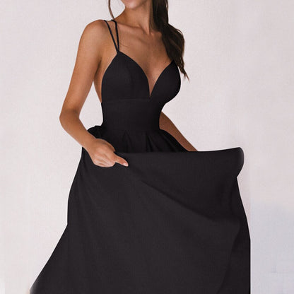 Vestido Ligero con Cuello en V