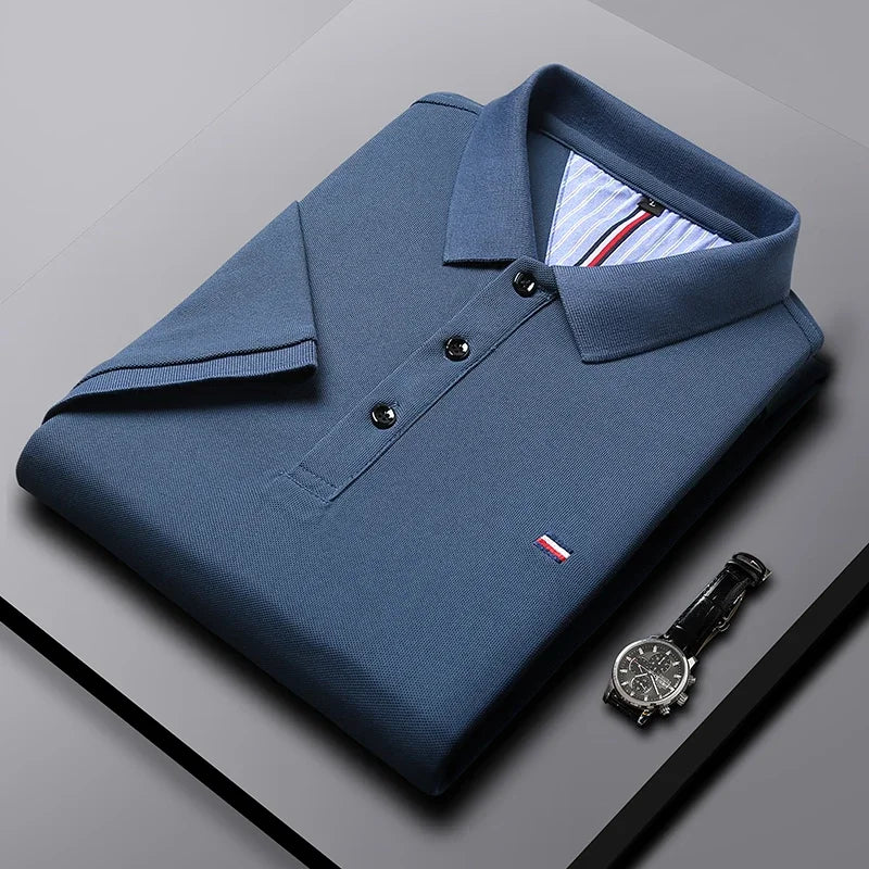 Polo Hombre Clásico Cuello Redondo