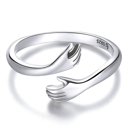 Anillo Plata Auténtica Pulsera Fina