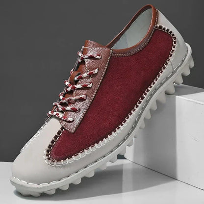 Zapatos Piel Patchwork Originales - Vestiria