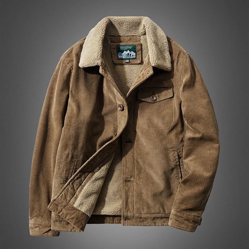 Chaqueta Piel Sintética Acogedora - Vestiria