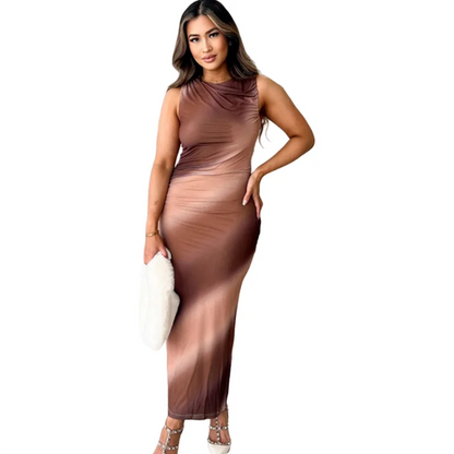 Vestido Elegante Plisado Otoño - Vestiria