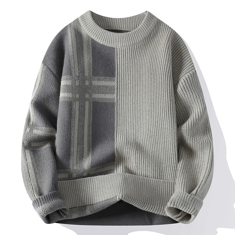 Sudadera Hombre Invierno Cuello Redondo