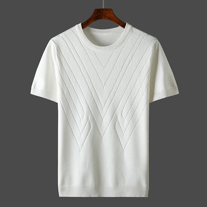 Camiseta de Punto Suave y Cálida