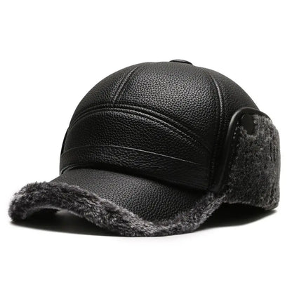 Gorra Cuero Hombre Aislante