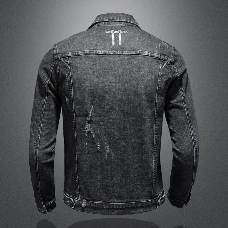 Chaqueta vaquera casual clásica - Vestiria