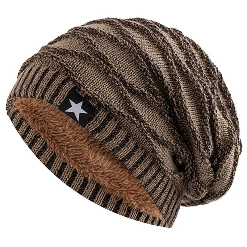 Gorro Pelo Largo Abrazable Cálido