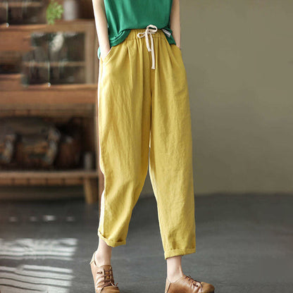 Pantalones Lino Ligeros de Verano