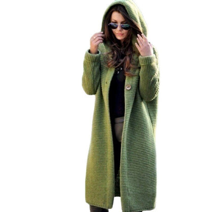 Abrigo Largo Invernal con Capucha Mujer - Vestiria