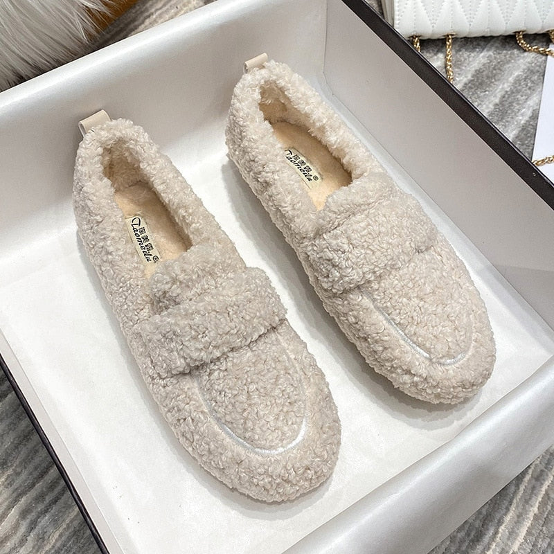 Zapatillas de Piel Suaves y Cálidas