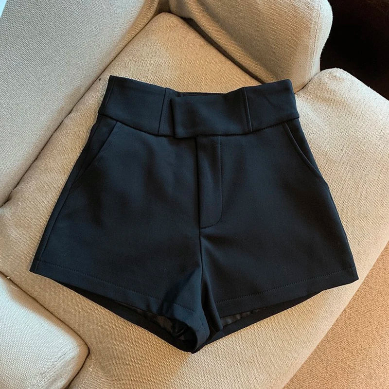 Pantalón Corto Cintura Alta Mujer Estilo - Vestiria