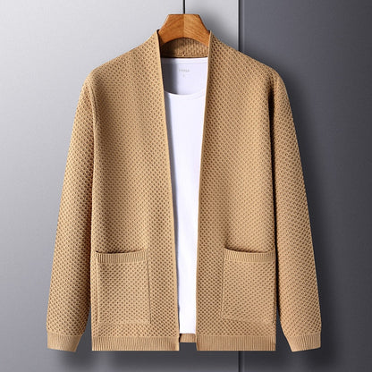 Cárdigan Clásico Hombre con Bolsillos Prácticos - Vestiria