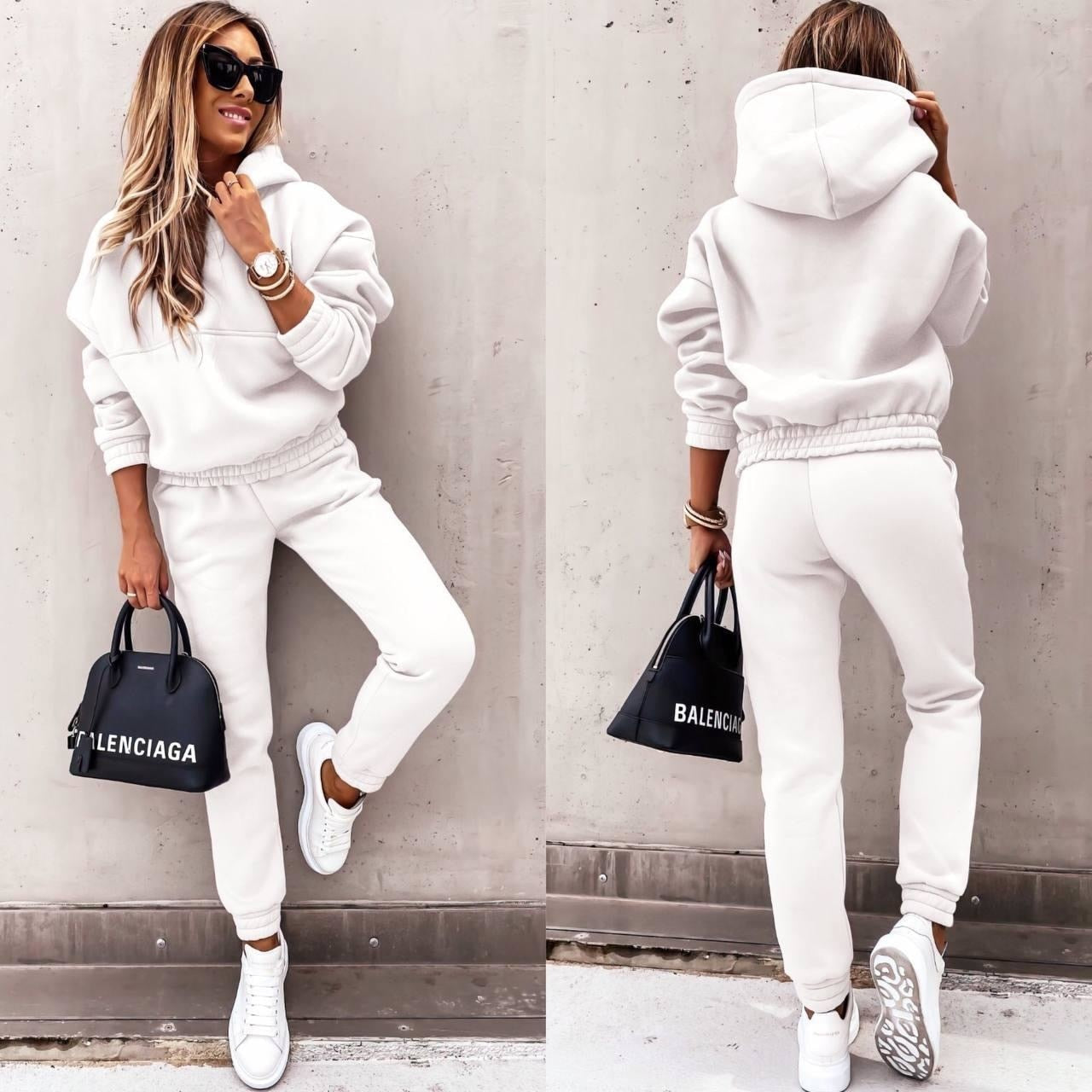 Pantalones y Sudadera de Invierno Conjunto Cálido