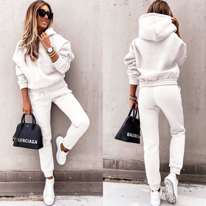 Pantalones y Sudadera de Invierno Conjunto Cálido