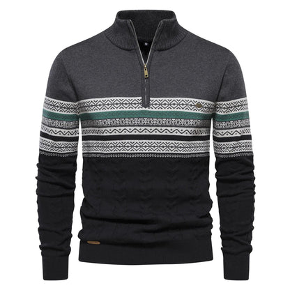 Jersey Cremallera Estilo Étnico Chic