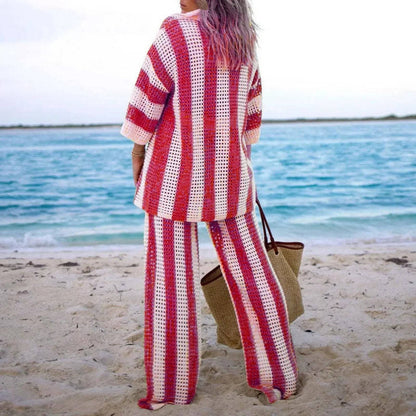 Traje de verano crochet ligero y fresco KALYSHA