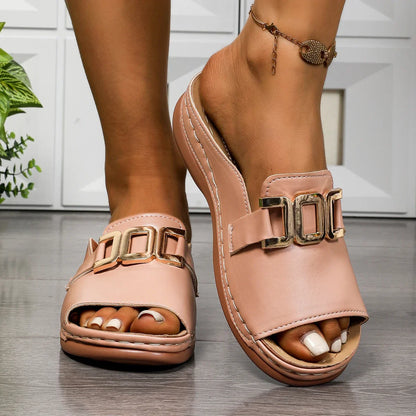 Sandalias Cuero Flexibles y Cómodas