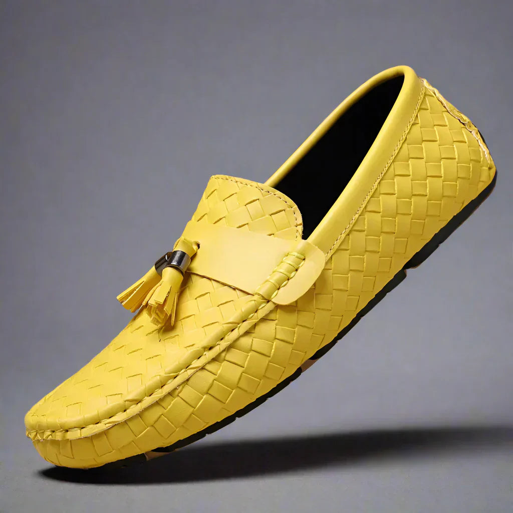 Mocasín Piel Elegante con Borla