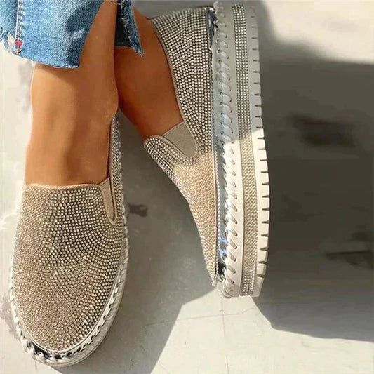 Zapatos Mujer Brillantes Glamurosos - Vestiria