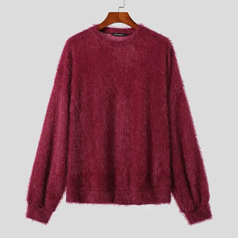 Jersey de punto hombre elegante básico