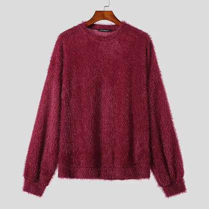 Jersey de punto hombre elegante básico