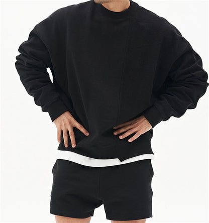 Jersey Hombre Cuello Redondo Relajado