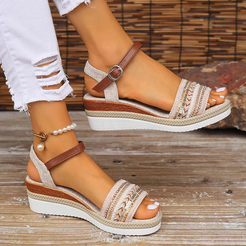 Sandalias Verano Mujer Estilo Libre y Boho Chic - Vestiria