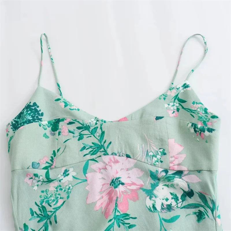 Vestido de Playa Sin Mangas Elegante - Vestiria